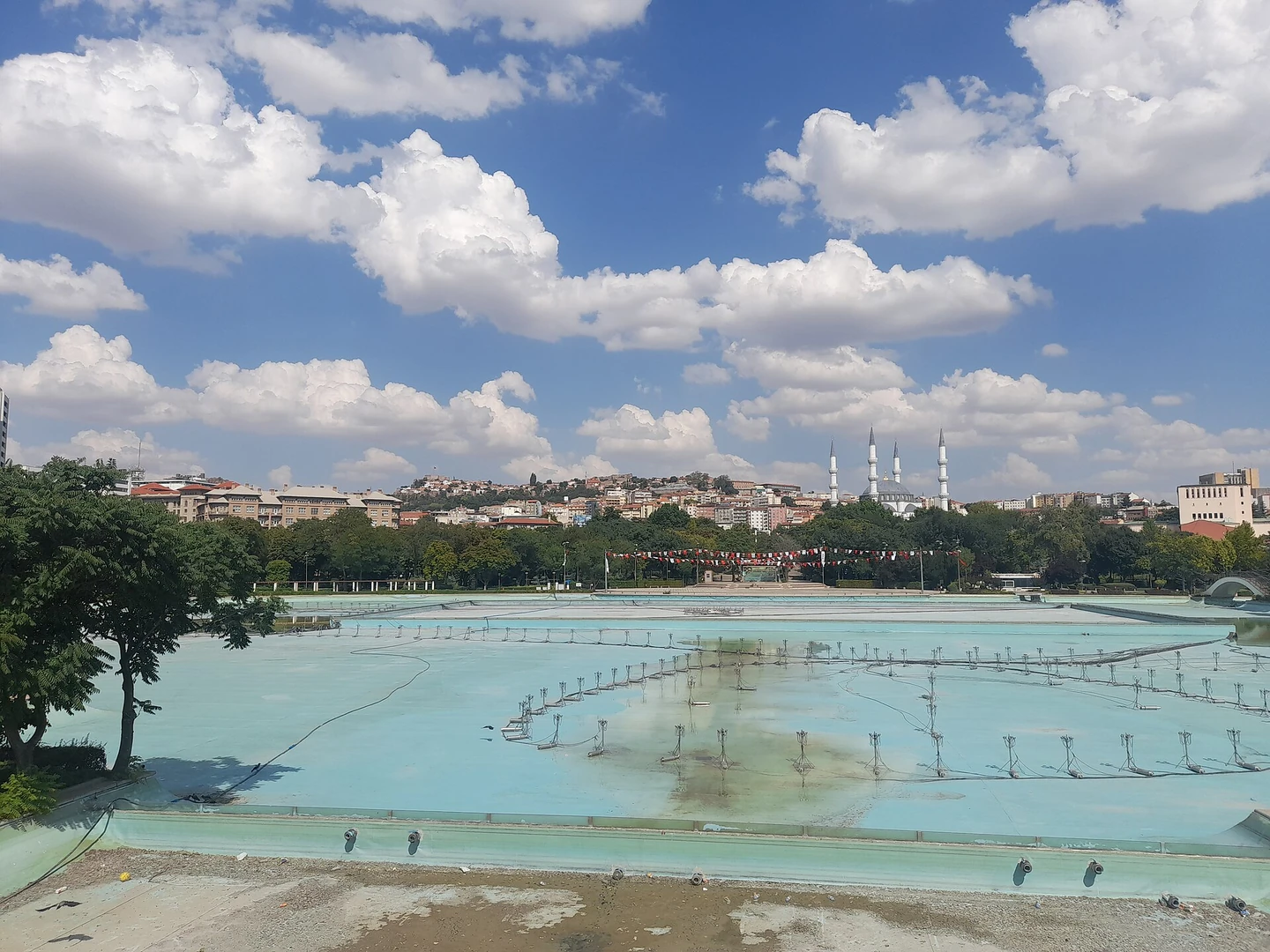 Ankara Gençlik Parkı açık hava görünümü